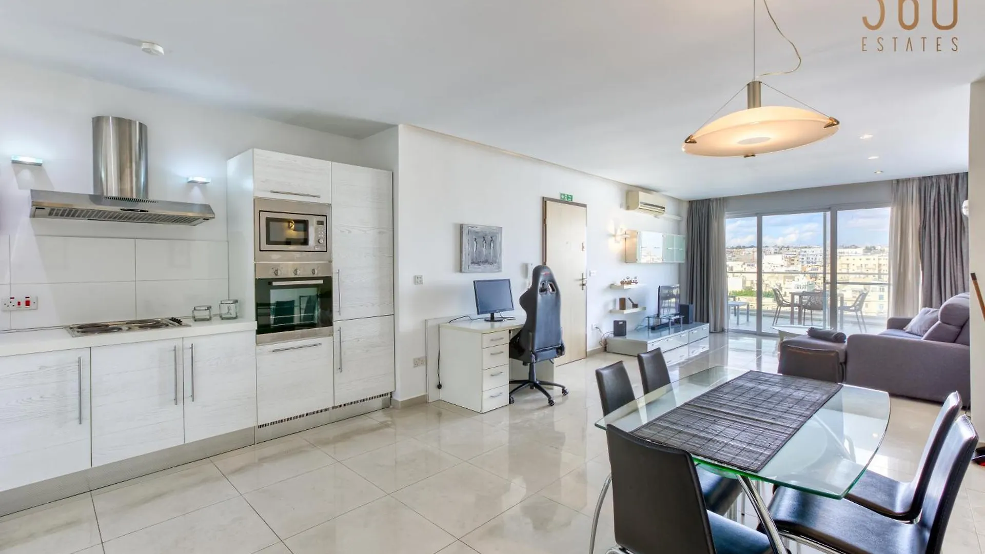 Beautiful Seafront Home With Private Balcony & Bbq By 360 Estates Pietà Appartement
